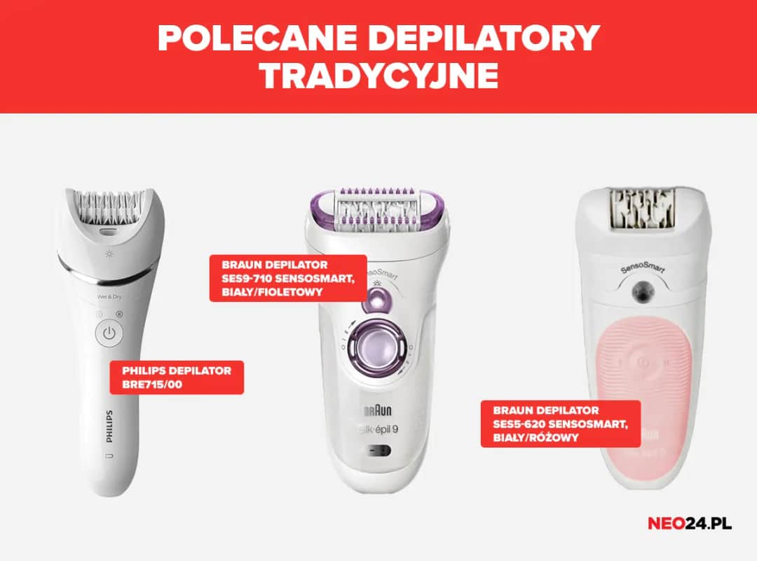 Depilator laserowy (IPL) do domu: Philips czy Braun? Ranking